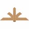 Ekena Millwork Redmond Smooth Timber Gable Bracket, Western Red Cedar, 60"W x 27"H x 5 1/2"D x 5 1/2"F, 11/12 Pitch GBW060X27X0606RED00SWR - alternate 1